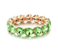 CYLRWSR Multicolor Enamel And Rhinestone Adjustable Bracelet Set, Boho Stacking Bangles For Women And Men, 19cm, Stone, Agate