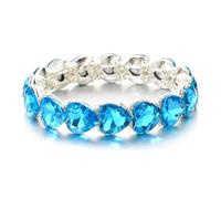 CYLRWSR Multicolor Enamel And Rhinestone Adjustable Bracelet Set, Boho Stacking Bangles For Women And Men, 19cm, Stone, Agate