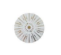 Cymatic Disc 174 Hz Stress Relief, Balancing Disc 10 cm with 2 Sides Copper Gold Plated, Beeswax Heart - Sacred Frequency Solfeggio - Energy Disc héliquantix
