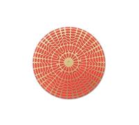 Cymatic Disc 285 Hz 2-sided regeneration, gold/copper, beeswax - vitalizes and restructuring. Sacred frequency Solfeggio - héliquantix.