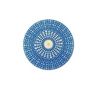 Cymatic disc 429.62 Hz quantum resonance water molecule, gold/copper, beeswax - héliquantix