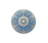 Cymatic disc 639 Hz emotions/connection on 2 sides, gold/copper, beeswax - facilitates communication - Sacred frequency Solfeggio