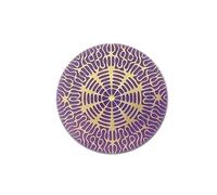 Cymatic Disc 852 Hz awakening/realization - 2 sides, gold/copper, beeswax - elevation - Solfeggio Sacred Frequency - héliquantix