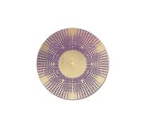 Cymatic disc 963 Hz self-control, frequency of light and mind, 10 cm with 2 sides copper, gold plated copper, beeswax heart, Sacred Frequency Solfeggio - Energy disc héliquantix