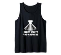 Cymatics Science I Make Waves Find Answers Tank Top
