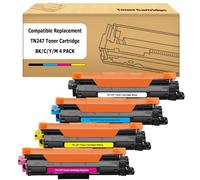 CYMBAINK TN-247 TN-243 Compatible Toner Cartridges C/Y/M/K for Brother DCP-L3550CDW DCP-L3510CDW HL-L3230CDW HL-L3210CW MFC-L3750CDW MFC-L3710CW MFC-L3770CDW, 4-Pack