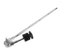 Cymbal Arm Clamp Drum Kit Extension Clamp Silver Metal | Drum Set Hardware, Reinforced Main Parts, Felt Included, for Boom Arm and Support Setup