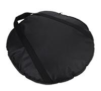 Cymbal Black Tote Oxford Cloth Bag Handhold Storage | Cotton Lining, Inner Pocket Pouch, Wear-resistant Build, Not Easy to Deform, Concise Instrument Holder