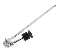 Cymbal Drum Clamp Mounting Extension Hardware Adjustable Boom Arm | Silver Metal Build, Felt Parts Included, Reinforced Main Components, Adjustable Gear for Drum Kit Hardware