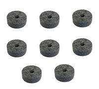Cymbal Felt Pad BLLNDX 8PCS 4cm Round Soft Grey Cymbal Stand Felt Washers for Drum Set