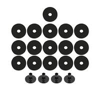 Cymbal Felt Pads and Sleeves - Drum Accessory Set, Improve Sound Quality and Protection, Standard Size for Most Drum Kits, Durable Felt and Plastic Material, for Drummers (type 1)
