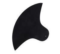 Cymbal Practice Pad Rubber Silence Drum Mute Pad Black | Controlled Sound, Hearing Safeguard, Cloth Layer, Reliable Lasting Performance for Percussion Sessions