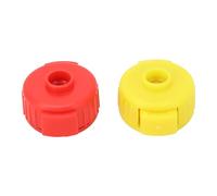 Cymbal Quick Release Nut 2 Pcs Push In Design Quick Set Cymbal Cap Drum Accessories for Drummers Plastic Lightweight (Wc87)