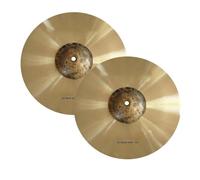 Cymbal Set Bronze Alloy 13"/14"/15“ Hihats Cymbal Modern Series Hand Hammered Drum Cymbal For Drum Set(15 Inch)