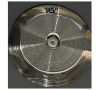 Cymbal Set Polishing Alloy Silver Color 16'' China/Ozone Cymbal For Drum Set(China)