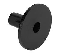 Cymbal Sleeves, Plastic Portable Sleeves Long Flanged Black Drum Replacement Felt Cymbals Sleeve Set Wear Resistant Support Musical Instruments Accessories for Percussion Shelf Kit Parts, 15Pcs