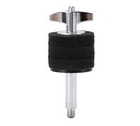 Cymbal Stacker Attachment, Aluminum Alloy Felt Cymbal Boom Arm Holder Water Cymbal Stand Accessories for Drum Set (Black)