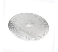 Cymbals Cymbal Set 14/16/18/20inch Silver Drummer Practice Quiet Cymbal Low Volume Hihat Crash Ride Mute Cymbals For Drum Set(16 Inch)