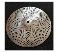 Cymbals for Drum Handmade 10" Splash Cymbal Low Volume Silent Quite Mute Brass Alloy Drum Set Cymbal