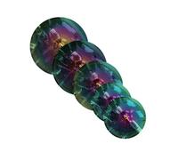 Cymbals for Drum Polishing Colorful Mute Cymbal Set 14" Hi-hat/16"Crash/18"Crash /20"Ride With Bag For Practice