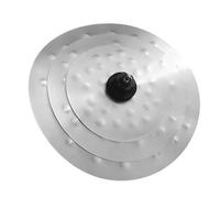 Cymbals for Drum Silver Color Alloy Clap Stack Cymbal (11"/13"/15") For Drum Set Instrument
