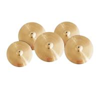 Cymbals For Drums 5 Pieces 14 Hihat 16/18 Crash 20 Inch Ride Practice Cymbal For Beginners Percussion Instrument Accessories