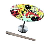 Cymbals for Music Lover Musical Saucer Car Crash Alloy Crash Drums Air Vent Drum Small Drum for