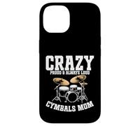 Cymbals Mom Crazy Drummer Case for iPhone 14