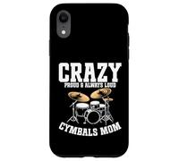 Cymbals Mom Crazy Drummer Case for iPhone XR