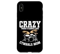 Cymbals Mom Crazy Drummer Case for iPhone XS Max
