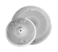 Cymbals Two Pieces Alloy Sliver Low Volume Cymbal 18 12 Inch Splash Percussion Instrument Accessories