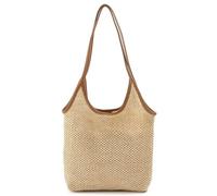 CYMMIYT Crochet Tote Bag Forest Fishnet Women Bag Literary Straw Large-capacity Hollow Tote Bags for Women Hand Bags