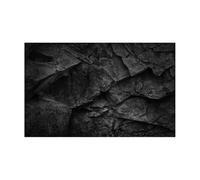 CYMMIYT Fish Tank Poster Backdrop Aquarium Background Sticker Black Stone Fish Tank Decoration Self Adhesive Wallpaper 3D(41x 122cm)