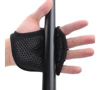 CYMMIYT Gym hand grips Hand Palm Protector Gym Fitness Gloves Bodybuilding Workout Power Weight Lifting Training Gloves Dumbbell Grips Pads(L)