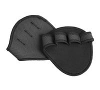 CYMMIYT Gym hand grips Weight Lifting Grip Pad Workout Gloves Pull up Grip Pad Weightlifting Palms Grip Pad Neoprene Hand Grips Gym Hands Glove(Black)