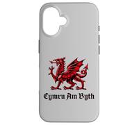 Cymru am Byth Wales Cymraeg Red Welsh Dragon Case for iPhone 16