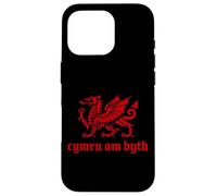 Cymru am byth Wales Red Welsh Dragon Cymraeg Flag Case for iPhone 16 Pro