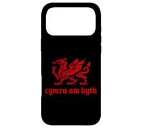 Cymru am byth Wales Red Welsh Dragon Cymraeg Flag Case for iPhone 17 Pro Max
