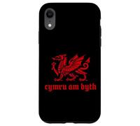 Cymru am byth Wales Red Welsh Dragon Cymraeg Flag Case for iPhone XR