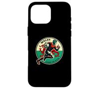 Cymru Am Byth Wales Rugby Player Welsh Flag Rugby Case for iPhone 16 Pro Max