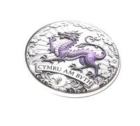 Cymru Am Byth Wales Welsh Dragon Lapel Pin with Gift Box