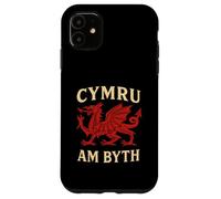 Cymru Am Byth Welsh Dragon Wales Pride Case for iPhone 11