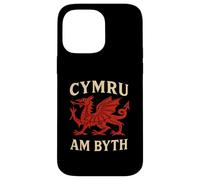 Cymru Am Byth Welsh Dragon Wales Pride Case for iPhone 14 Pro Max