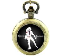 Cymru Apparel Gift Boxed Michael Jackson - Moonwalker Quartz Pocket/Necklace Watch