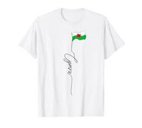 Cymru, Wales, UK, baner Cymru, Welsh Patriotic Flag Value Graphic T-Shirt
