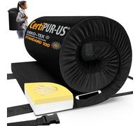 CYMULA Camping Mattress Pad Sleeping Mat, Portable Roll Up Mattress for Adults Camping, Bed Pads for Sleeping, Guest Beding for Sleepover Car Bed with Travel Bag