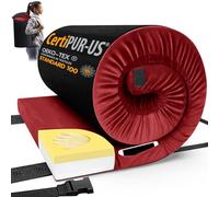 CYMULA Camping Mattress Pad Sleeping Mat, Portable Roll Up Mattress for Adults Camping, Bed Pads for Sleeping, Guest Beding for Sleepover Car Bed with Travel Bag