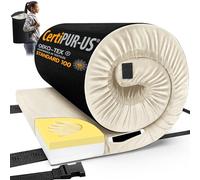 CYMULA Camping Mattress Pad Sleeping Mat, Portable Roll Up Mattress for Adults Camping, Bed Pads for Sleeping, Guest Beding for Sleepover Car Bed with Travel Bag