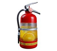 Cymwer 1.5L Wine Drink Dispenser Creative Fire Extinguisher Shape Beer Water Dispenser Large Capacity Acrylic for Wine Spirits Beer Liquor Drinks