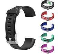 Cymwer 1pcs Replacement Strap for ID115Plus HR Smart Watch, Adjustable Soft Silicone Replacement Wrist Watch Strap, Colorful Replacement Watchband for Fitness Tracker Watch（No Tracker）